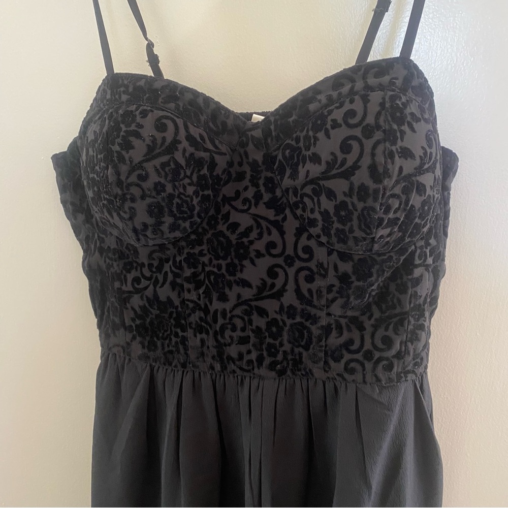 Velvet jumpsuit